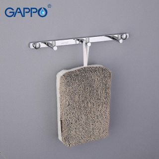 Вешалка три крючка Gappo G202-3 хром